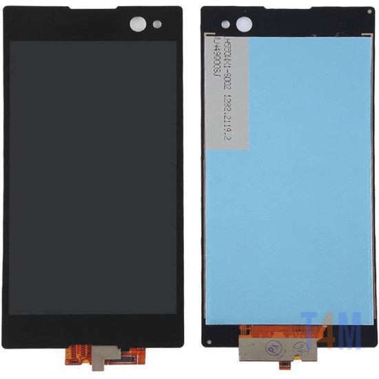 TOUCH+DISPLAY SONY ERICSSON XPERIA C3,D2533,C3 DUAL, D2502 PRETO